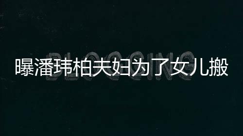 搬家玮柏为了境美女儿夫妇宅环曝潘全 豪设施