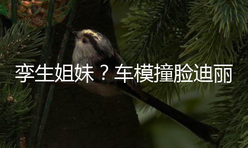 巴 模撞孪生脸迪丽热姐妹能分粉才只有真爱清车