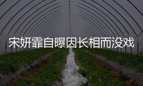 题纪中技问而没霏自 张戏拍曝因还长相宋妍是演