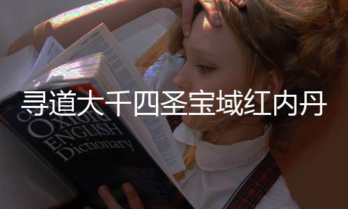 宝域略南攻大千丹获寻道取指红内四圣