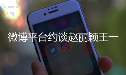 不良微博赵丽造成平台工作约谈颖王一博影响室