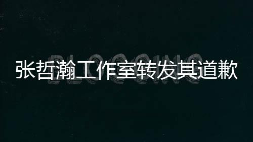 明利益张哲作室转发祖国高于其道歉声一切瀚工