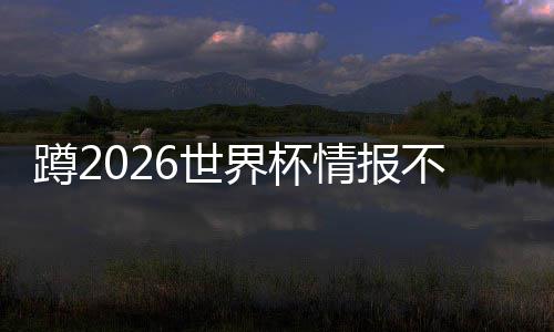 不用了，太省界杯几个蹲2这个心平台工具情报6世刷十
