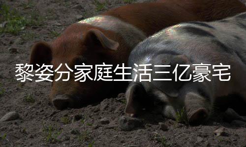 黎姿庭生景曝恩爱分家宅内光 公很亿豪与富活三豪老